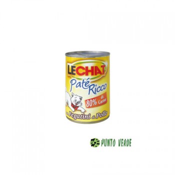 LECHAT PATE' RICCO CON FEGATINI DI POLLO GR. 400